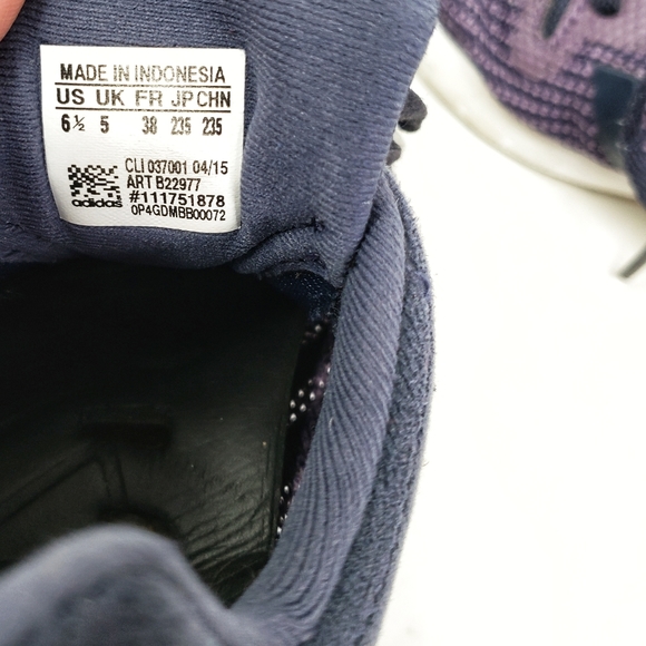 ADIDAS Purple Climacool 3 Stripe Athletic Sneakers - Picture 5 of 8